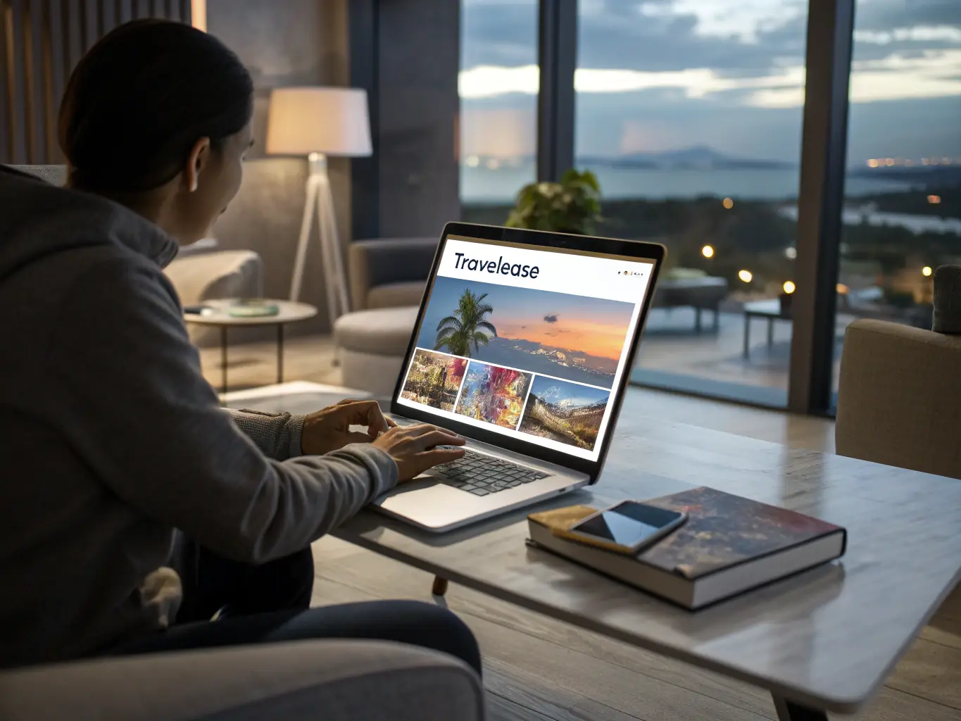 A digital interface displaying personalized travel itineraries with various destinations, including Paris, Tokyo, and Rome, showcasing AI-powered recommendations and tailored travel plans.